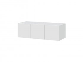 Антресоль 1200 ШК-5 (белый текстурный) в Бородино - borodino.mebel-nsk.ru | фото