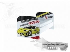 Кровать детская Тойс Champion КР-08 (BTS) в Бородино - borodino.mebel-nsk.ru | фото