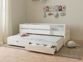 Кровать двухуровневая с ящиками «Лапландия» в Бородино - borodino.mebel-nsk.ru | фото
