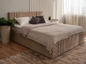 Кровать двуспальная 1,4м с подъем. мех. Леванте в Бородино - borodino.mebel-nsk.ru | фото
