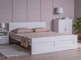 Кровать двуспальная 1,6м Сириус в Бородино - borodino.mebel-nsk.ru | фото