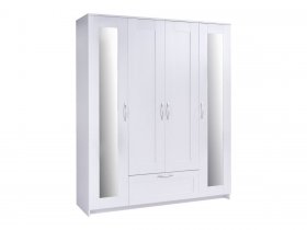 Шкаф комби 4 двери и 1 ящик Сириус в Бородино - borodino.mebel-nsk.ru | фото