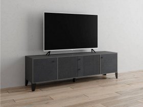 Тумба под ТВ Парус-10 (графит/гранит лофт) в Бородино - borodino.mebel-nsk.ru | фото